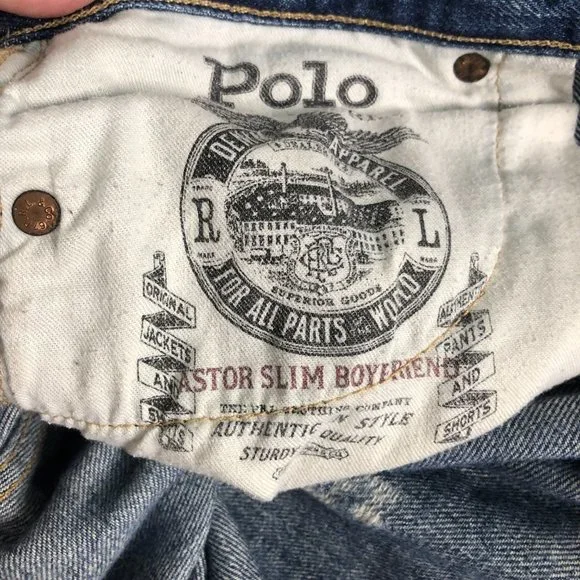 POLO Ralph Lauren Astor Slim Boyfriend Jeans 30